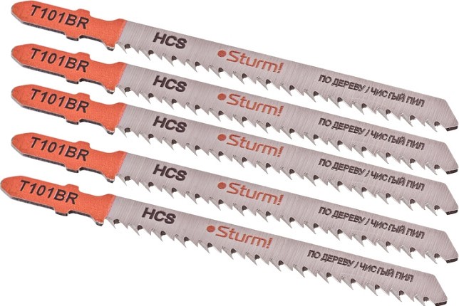 Пилки по дереву Sturm T101BR 5шт. 5250312