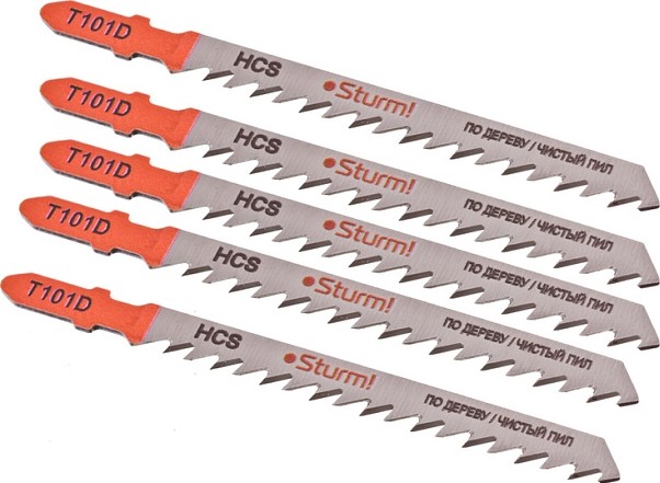 Пилки по дереву Sturm T101D 5шт. 5250310
