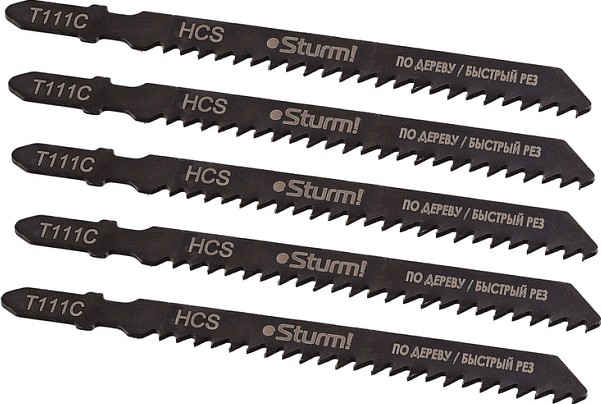 Пилки по дереву Sturm T111C 5шт. быстрый рез 5250306