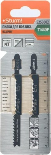 Пилки по дереву Sturm T144DP 2шт. 5250602 - изображение 2