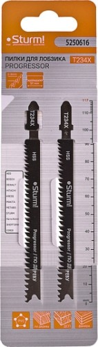 Пилки по дереву Sturm T234X 2шт. 5250616 - изображение 2