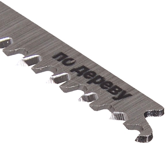 Пилки по дереву ВИХРЬ Т234Х для лобзика рез,прогрессирующий зуб 116х90мм (2 шт 73/10/5/11 - изображение 5