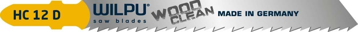 Пилки по дереву WILPU HC 12 D (прямой рез) 5шт/уп 0211200005
