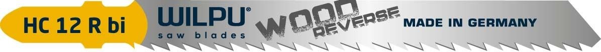 Пилки по дереву WILPU HC 12 R bi (безосколочный рез) 5шт/уп 211500005