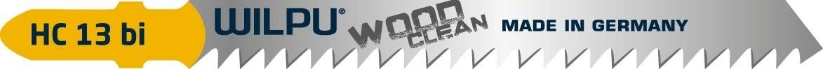 Пилки по дереву WILPU HC 13 bi (чистый рез) 5шт/уп 214100005