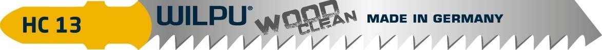 Пилки по дереву WILPU HC 13 (чистый рез) 5шт/уп 214000005