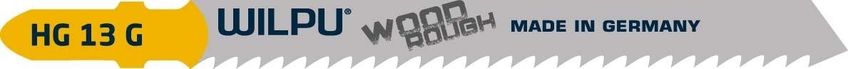 Пилки по дереву WILPU HC 13 G 5шт/уп 229000005