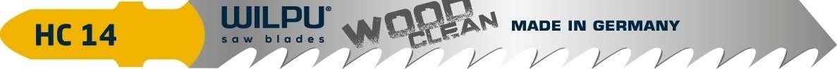 Пилки по дереву WILPU HC 14 (чистый рез) 5шт/уп 217000005
