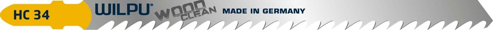 Пилки по дереву WILPU HC 34 (чистый рез) 5шт/уп 218000005