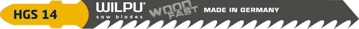Пилки по дереву WILPU HGS 14 (быстрый рез) 5шт/уп 236000005