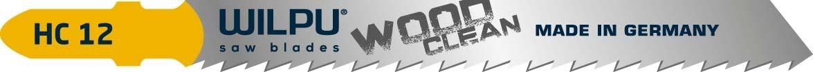 Пилки по дереву WILPU НС 12 (чистый рез) 5шт/уп 211000005