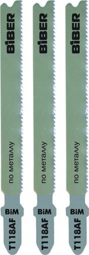 Пилки по металлу Biber 85278 Т118АF 67/1,4мм (3шт.) тов-120521