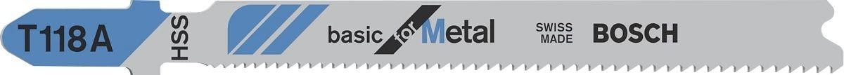 Пилки по металлу BOSCH T118А 2608631964