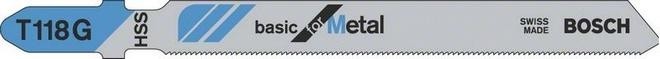 Пилки по металлу BOSCH T118G (5шт.) 2608631012