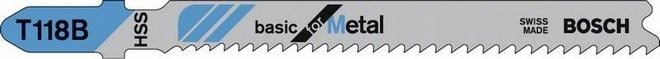 Пилки по металлу BOSCH T118В (5шт.) 2608631014