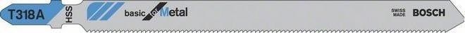 Пилки по металлу BOSCH T318А (5шт.) 2608631319