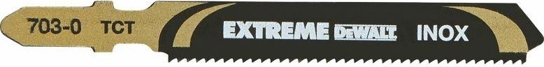 Пилки по металлу DeWALT HCS T118EHM INOX 82х55х60 мм (1шт)  DT2055-QZ DT2055-QZ - изображение 2