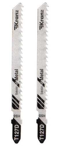 Пилки по металлу Kranz KR-92-0318 T127D 100 мм (2 шт./уп.)