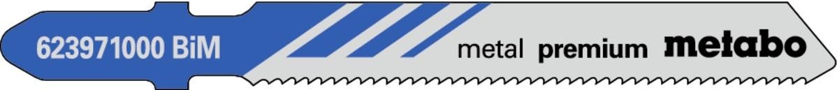 Пилки по металлу METABO T118AF 57х1,2мм HSS (5 шт.) 623971000