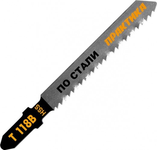 Пилки по металлу ПРАКТИКА T118B HSS (2шт.) 034-489 034-489