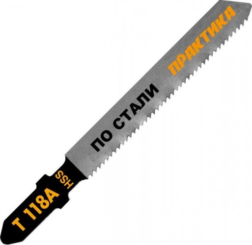 Пилки по металлу ПРАКТИКА T118A HSS (2шт.) 034-472 034-472