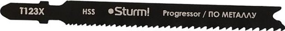 Пилки по металлу Sturm T123X 2шт. 5250615