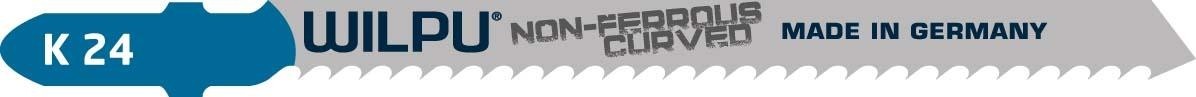 Пилки по металлу WILPU K 24 к 24 (аналог т227d) для алюминия, стали до 30мм (к 278000005