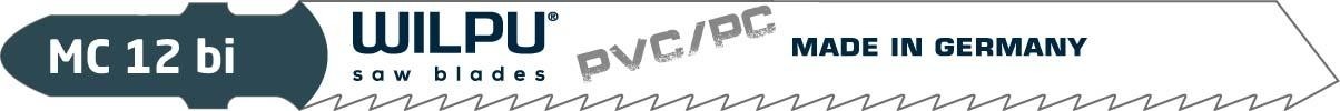 Пилки по металлу WILPU MC 12 bi для алюминия до 30мм 5шт/уп 250100005