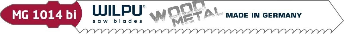Пилки по металлу WILPU MG 1014 bi (аналогt111hf) 5шт/уп 262100005