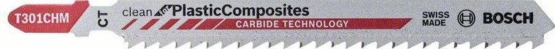 Пилки универсальные BOSCH T301CHM (3шт.) Carbide Technology 2608633164