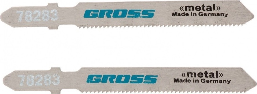 Пилки универсальные GROSS 78283 для электролобзика, 2 шт.