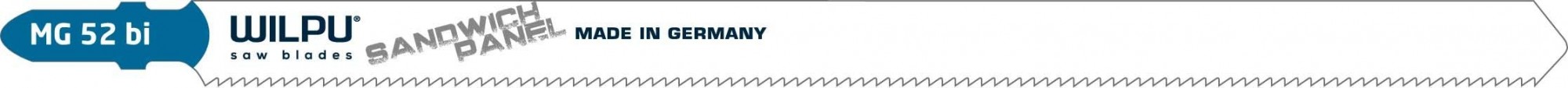Пилки универсальные WILPU MG 52 bi для материалов типа "сэндвич" до 120мм 5шт/уп 0267500005