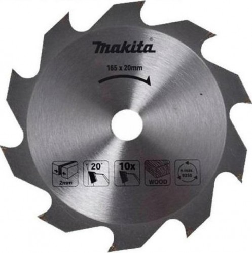 Пильный диск MAKITA 165х 10тх20 дерево (Standart)  D-03327 (D-45864) D-45864