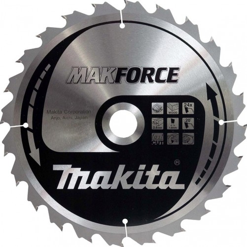 Пильный диск MAKITA 235х24тх30 дерево MAKFORCE B-43717 B-43717