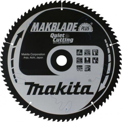 Пильный диск MAKITA 260х100тх30 дерево MAKBLADE PLUS Quet Cutting B-43789 B-43789