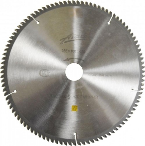 Пильный диск по алюминию АТАКА 255х80тх30 мм 8077930
