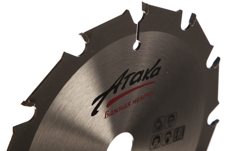 Пильный диск по дереву АТАКА 160*12T*20 б/рез профи 7088860 - изображение 2