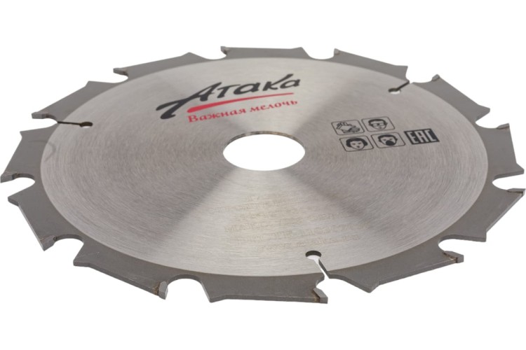 Пильный диск по дереву АТАКА 190*12T*30 б/рез профи 7088900 - изображение 3