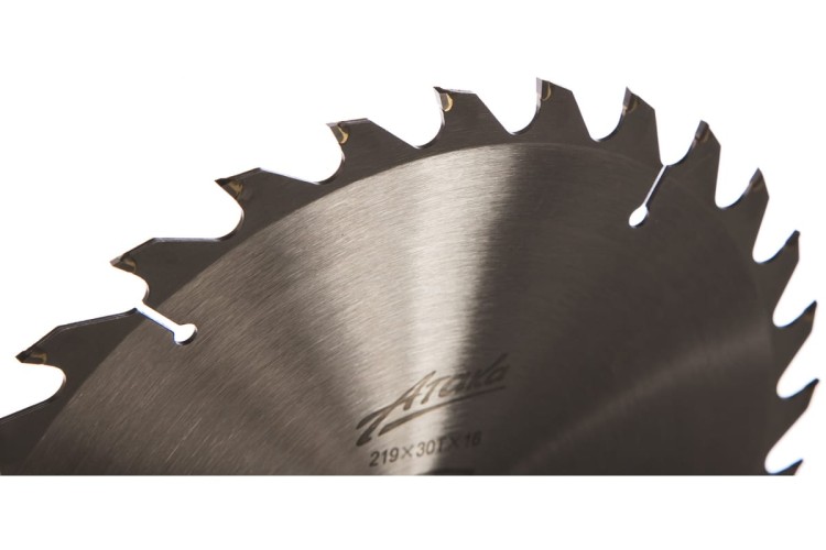 Пильный диск по дереву АТАКА 219*30T*16 б/рез профи 8078810 - изображение 2