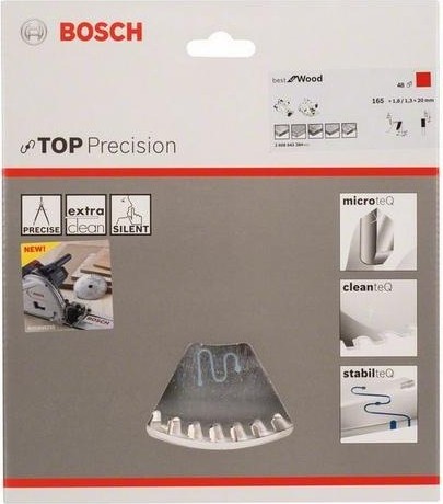 Пильный диск по дереву BOSCH 165х48х20 мм  BEST FOR WOOD 2608642384 - изображение 2