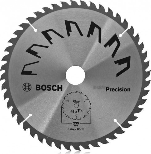 Пильный диск по дереву BOSCH 235х48х30/25.4 GP WO 2609256877