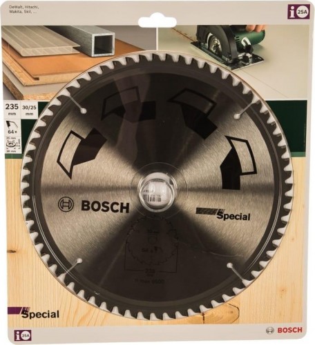 Пильный диск по дереву BOSCH 250x30 64T SPECIAL 2609256895 - изображение 2