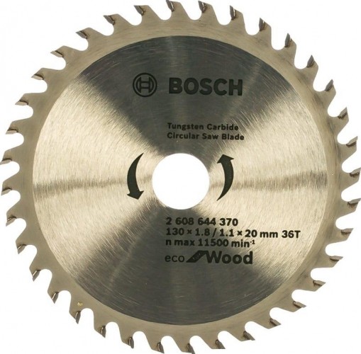Пильный диск по дереву BOSCH ECO WOOD 130x20/16-36T 2608644370
