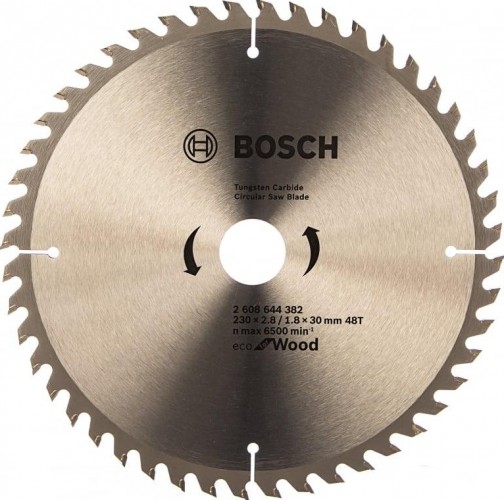 Пильный диск по дереву BOSCH ECO WOOD 230x30-48T 2608644382