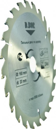 Пильный диск по дереву D.BOR 235х24тх30/25,4 D-9K-802352405D - изображение 2