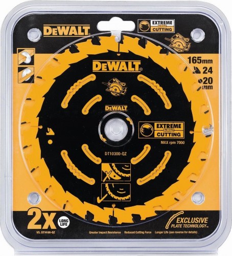 Пильный диск по дереву DeWALT 165х40тх20 мм. Extreme DT10301-QZ DT10301-QZ