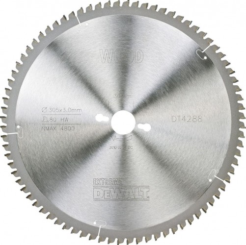 Пильный диск по дереву DeWALT 305х80тх30 мм EXTREME WORKSHOP DT4288-QZ DT4288-QZ - изображение 2