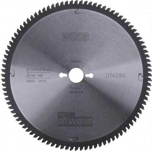 Пильный диск по дереву DeWALT 305х96тх30 мм EXTREME  DT4290-QZ DT4290-QZ