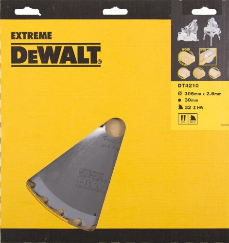 Пильный диск по дереву DeWALT 305х32тх30 мм. Extreme DT4210-QZ DT4210-QZ