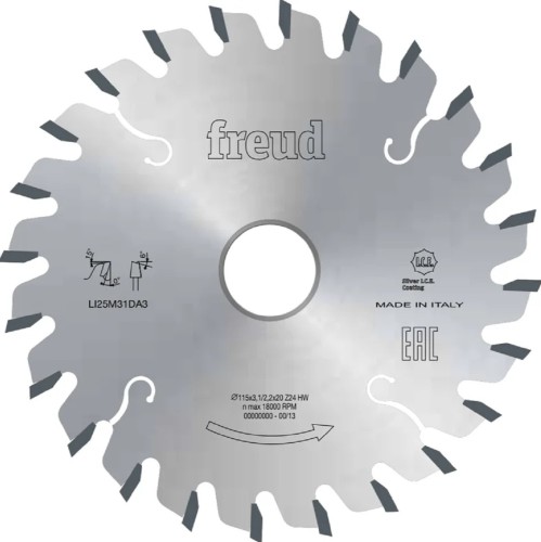 Пильный диск по дереву Freud Li25M43NC3 180х30 Z28, HM